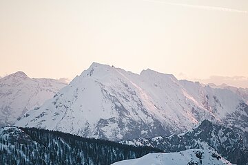 Urlaub in Hinterstoder Winterlandschaft Berge